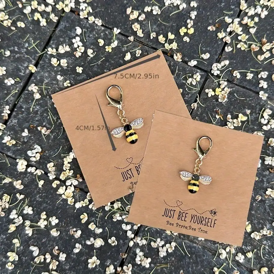 1/5/10/20/50/100 Stück [Just Bee Yourself Gift]Just Bee Yourself Positivity Encouragement Gift | Cheer Up Card, Cute Friendship Pre – Detail 8