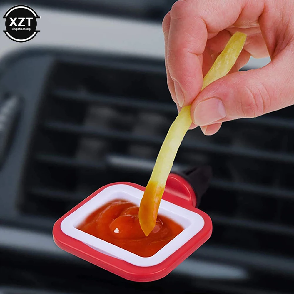 Auto Tomaten Sauce Tasse Halter Mini Tragbare Tauch Sauce Tasse Autocar  Teil Sauce Container Würze Tasse Halter - AliExpress