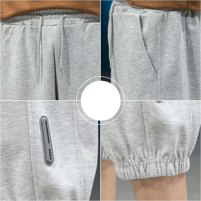 Summer Fashion Pants Men's Clothing Man Men's Casual Trouser Spring Outdoors Sweatpants Streetwear Male Clothes Elasitc Fit Cool