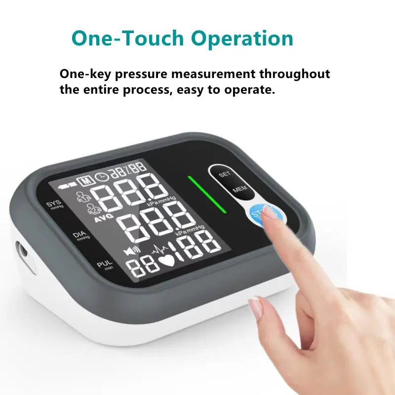 Automatic Upper Arm Blood Pressure Monitor