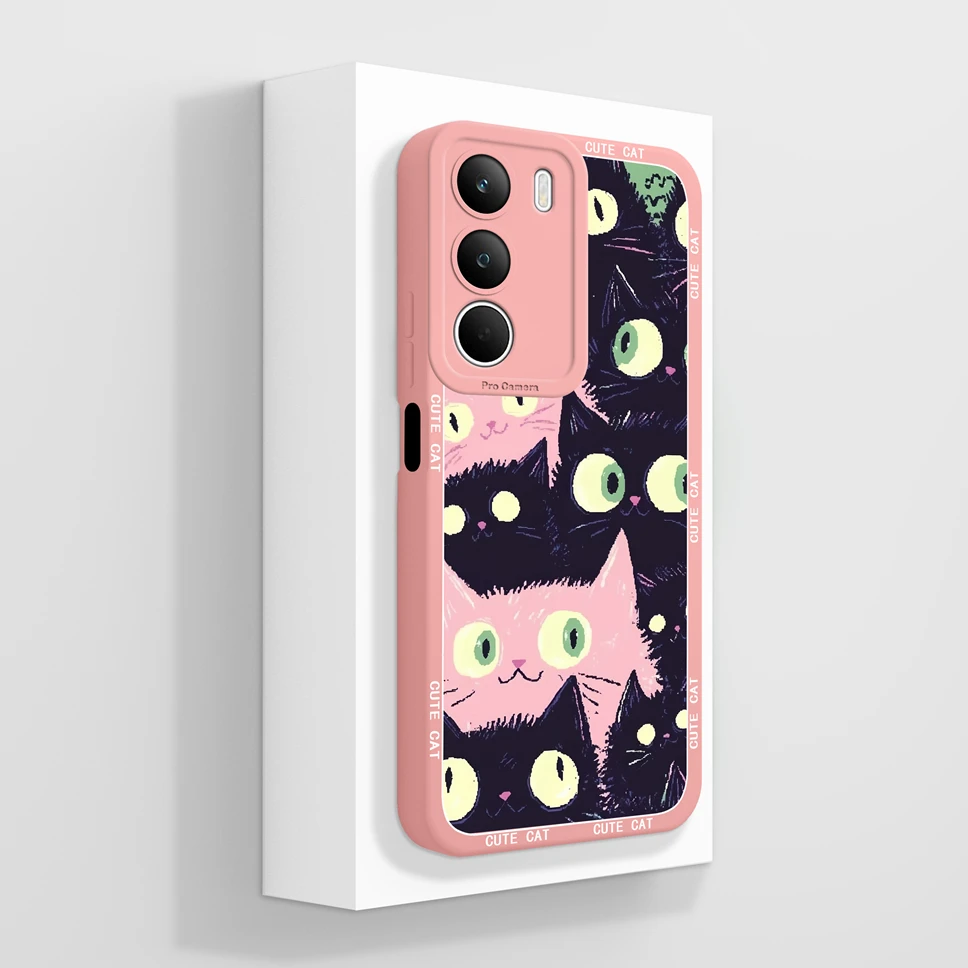 Lovely Flowers Pattern Shockproof Phone Case - Full Protection Cover