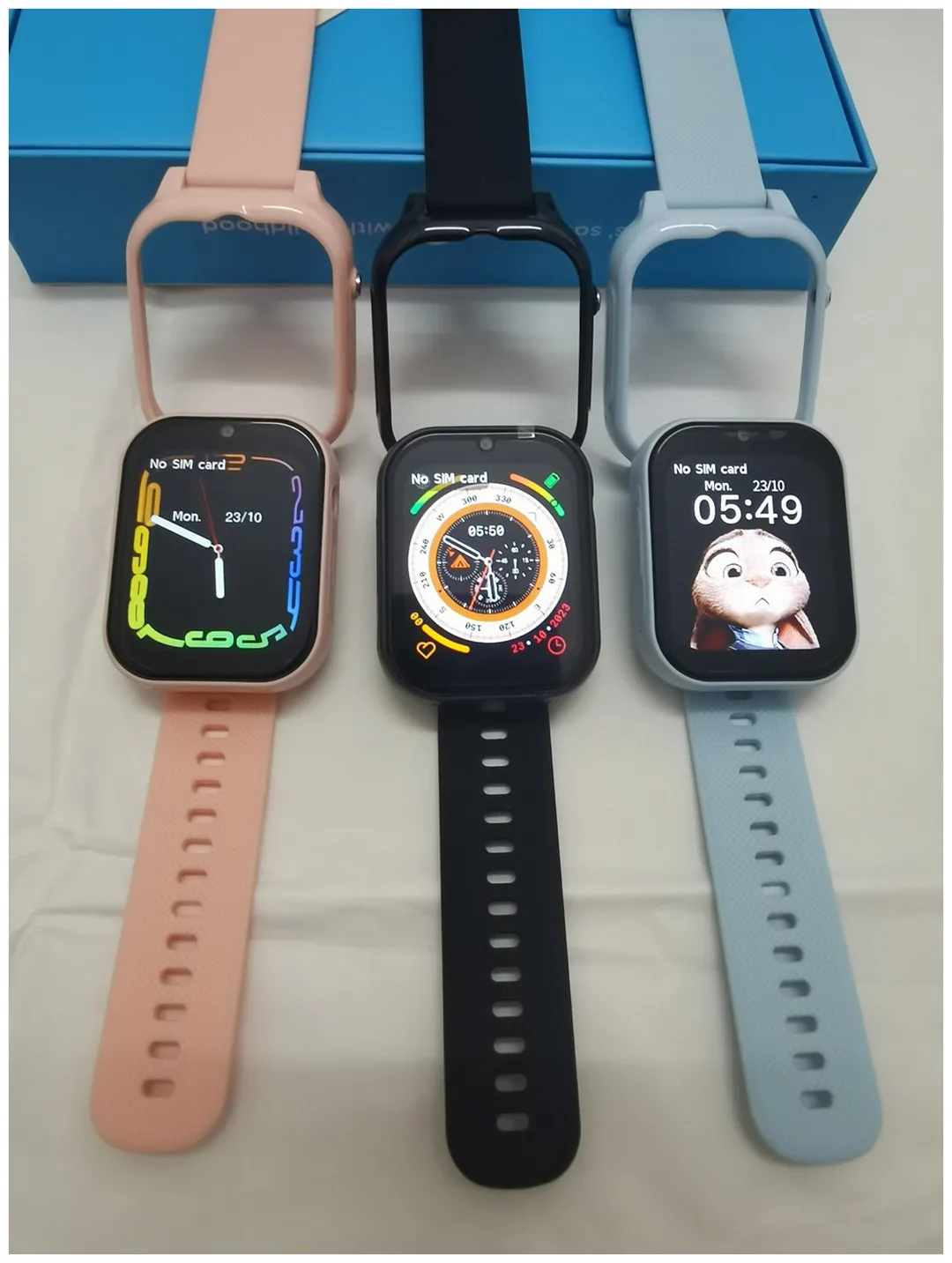 2023 New Phone SIM Card 4g Smart Boy Girl Photo Wifi Positioning Child Watch HD Video Call Sos Tracker Birthday Gift_voghion.com