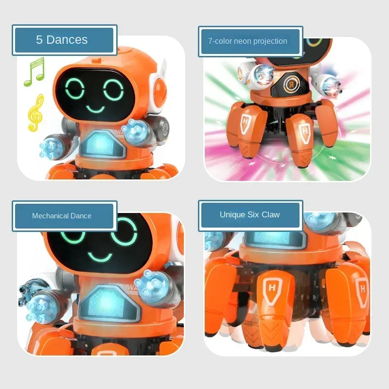 Kids Glow Music Robot 3