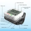 Wrist Blood Pressure Monitor Digital BP Monitor Rechargeable BP Machine with 2x99 Readings Memory Large LCD Display Voice 6
