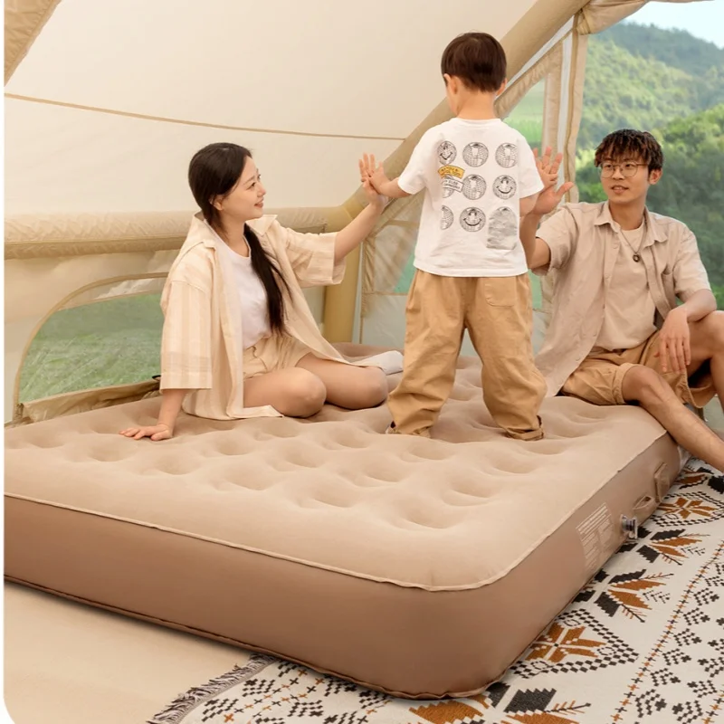 Home Use Automatic Inflatable Mattress Outdoor Portable Folding Bed Camping Tent Inflatable Mattress 3