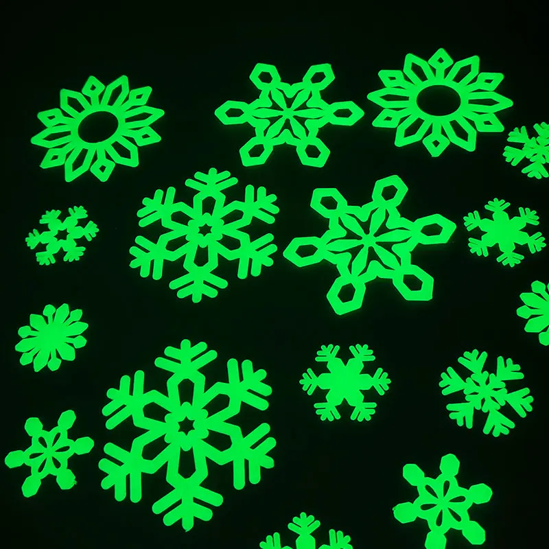 Luminous Wall Sticker Butterfly and Flower Room Decoration for Girls Glow in the Dark Fluorescent Sticker