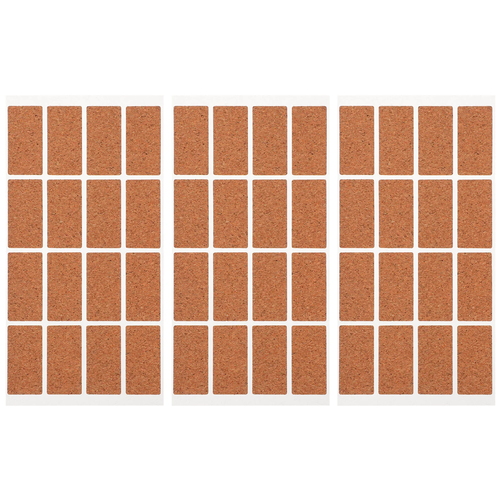 

48 Pcs Multifunction Pocket Sticker Stickers Cork Wood Pantry Labels for Containers