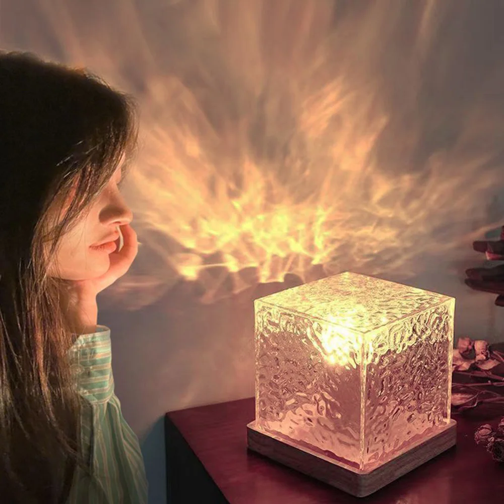 thumbnail image 2 of USB Powered Colorful Night Light With Water Ripples Effect 2 of 12
