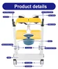 patient transfer lift toilet chair with commode shower  for handicapped 2