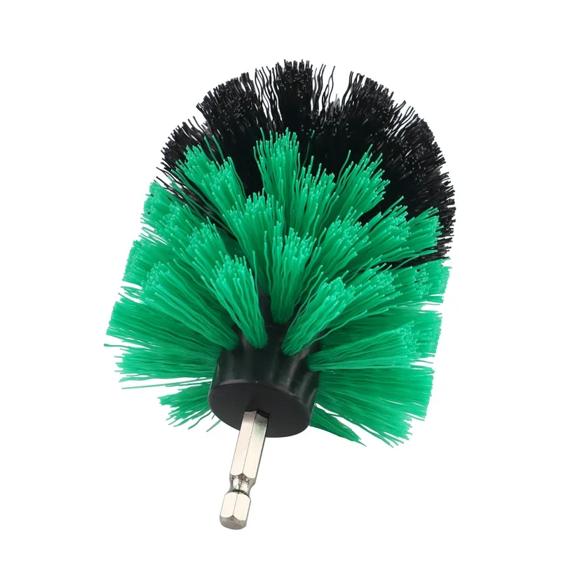 2/3.5/4'' Brush Attachment Set Power Scrubber Drill Brush Polisher Bathroom Cleaning Kit with Extender Kitchen Cleaning Tools 4