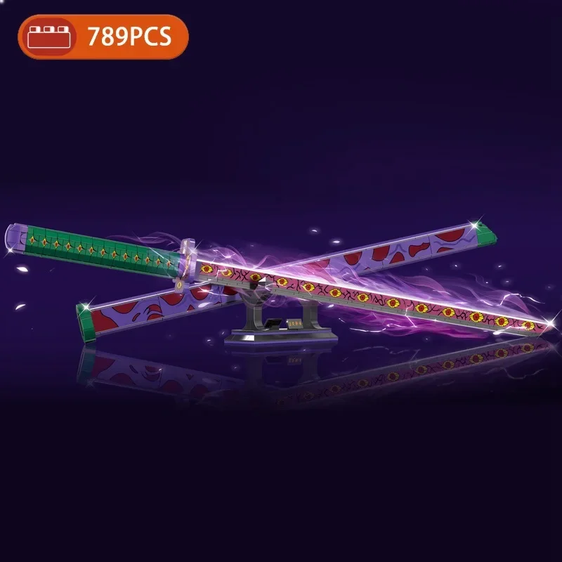 Dk1506 Demon Slayer Sword Building Blocks | Katana Demon
