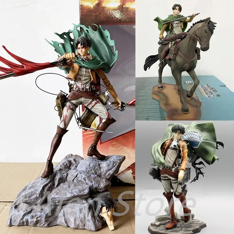 Attack On Titan Shingeki No Kyojin Model Statue Action Figure Figurine Toy  Set