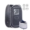 Portable Sauna for Home Full Body Portable Steam Saunas Fold-able with 2L 1000 Watt Steamer Relaxtion Home Spa 1