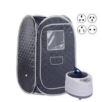 Portable Sauna for Home Full Body Portable Steam Saunas Fold-able with 2L 1000 Watt Steamer Relaxtion Home Spa 1
