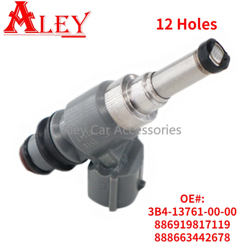 

Топливный инжектор для Yamaha Гризли 550 700 в Star YFZ450 3B4-13761-00-00 886919817119 888663442678 3B4137610000 12 отверстий Новый