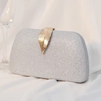 abendtasche clutch handtasche mit glitzer elegante silber damen