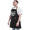 Fashion Printed Best DAD Kitchen Apron Father's Day Gift Man BBQ Cooking Chef Apron 3 Pockets Unique Birthday Thanksgiving Apron 4