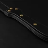 37.5CM Two layers Genuine Leather Horse Whip,Rivet Reinforcement Handle Riding Crop Party Flogger Horse Riding 3