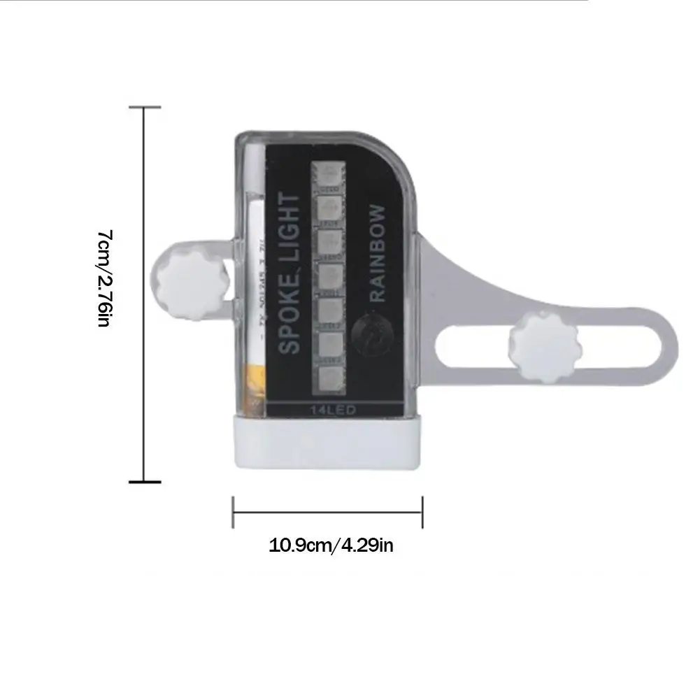 Bike Accessories 30 Patterns Bike Wheel Light LED Neon