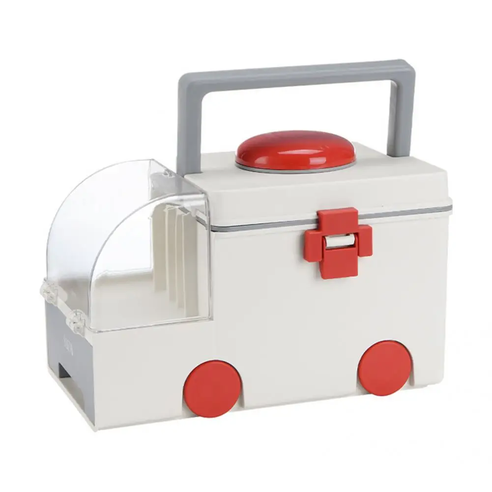 High Quality First Aid Storage Box Portable ABS Dust Proof Portable First Aid Box Kit