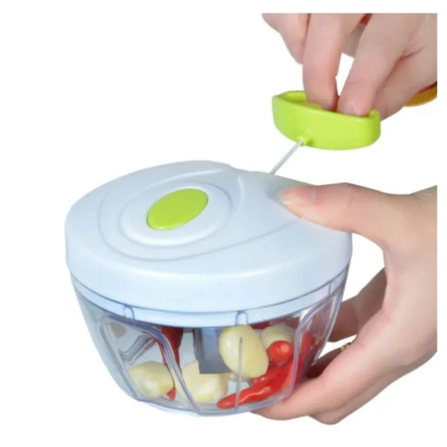 Manual Food Processor Vegetable Chopper  Hand Chopper Manual Rope Food  Processor - Fruit & Vegetable Tools - Aliexpress