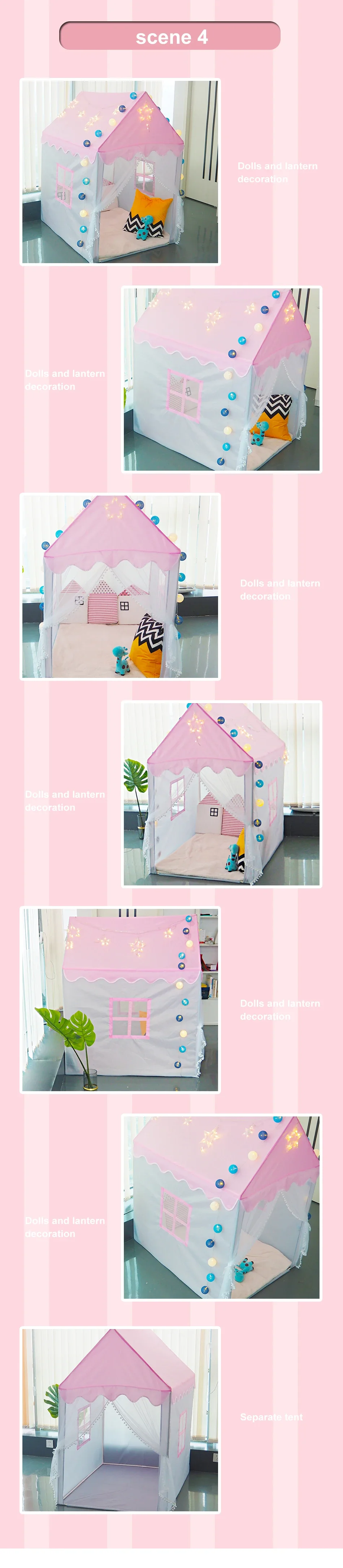 Large Children Toy Play Tent  - 1.35M