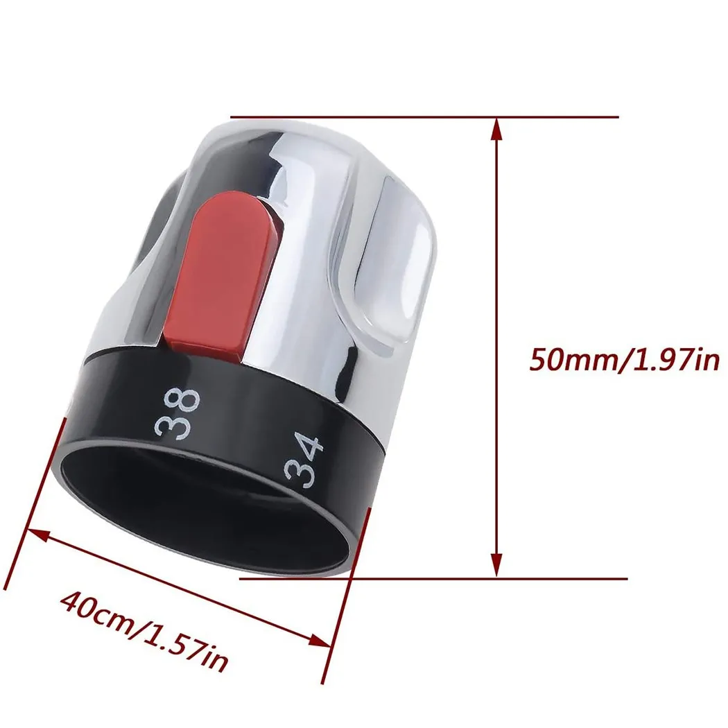 New Practical Handle Thermostatic Control Accessories Bath Mixer Taps For Thermostatic Parts Plastic Replacement