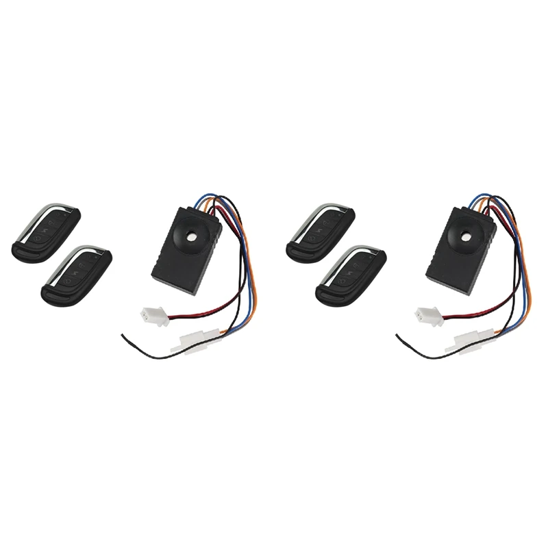 

2X 36V-72V Universal Remote Control Electric Scooter Alarm Security System E-Bike Moped 110DB Smart Anti-Theft Alarm