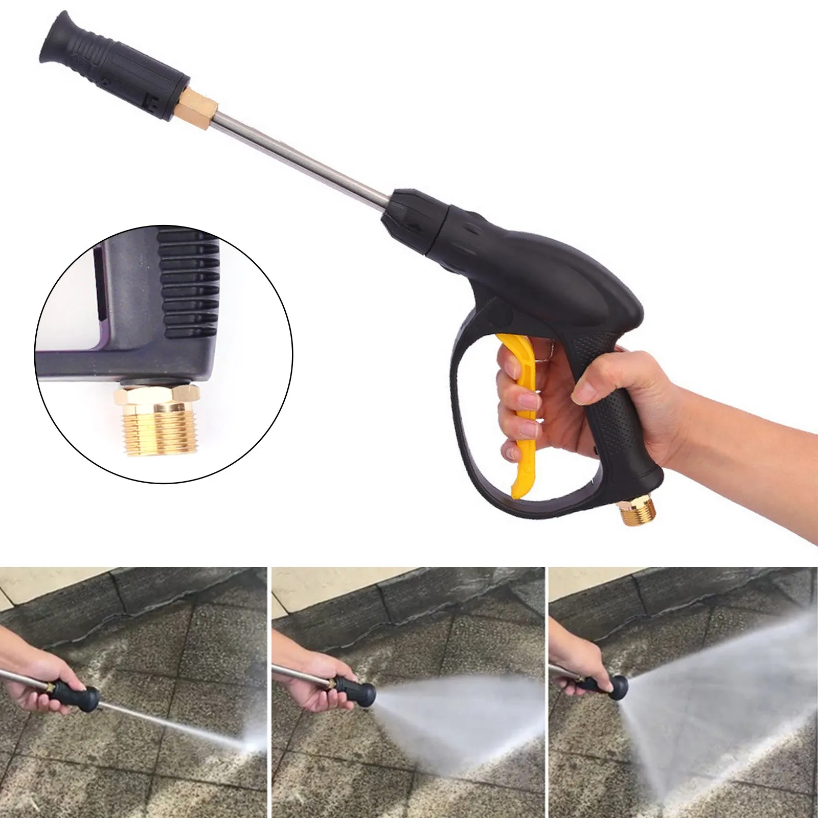 Car Washer Water Gun Spray Lance Nozzle for Lavor Vax Bs Comet Fasa Craftman Bauker 180BAR