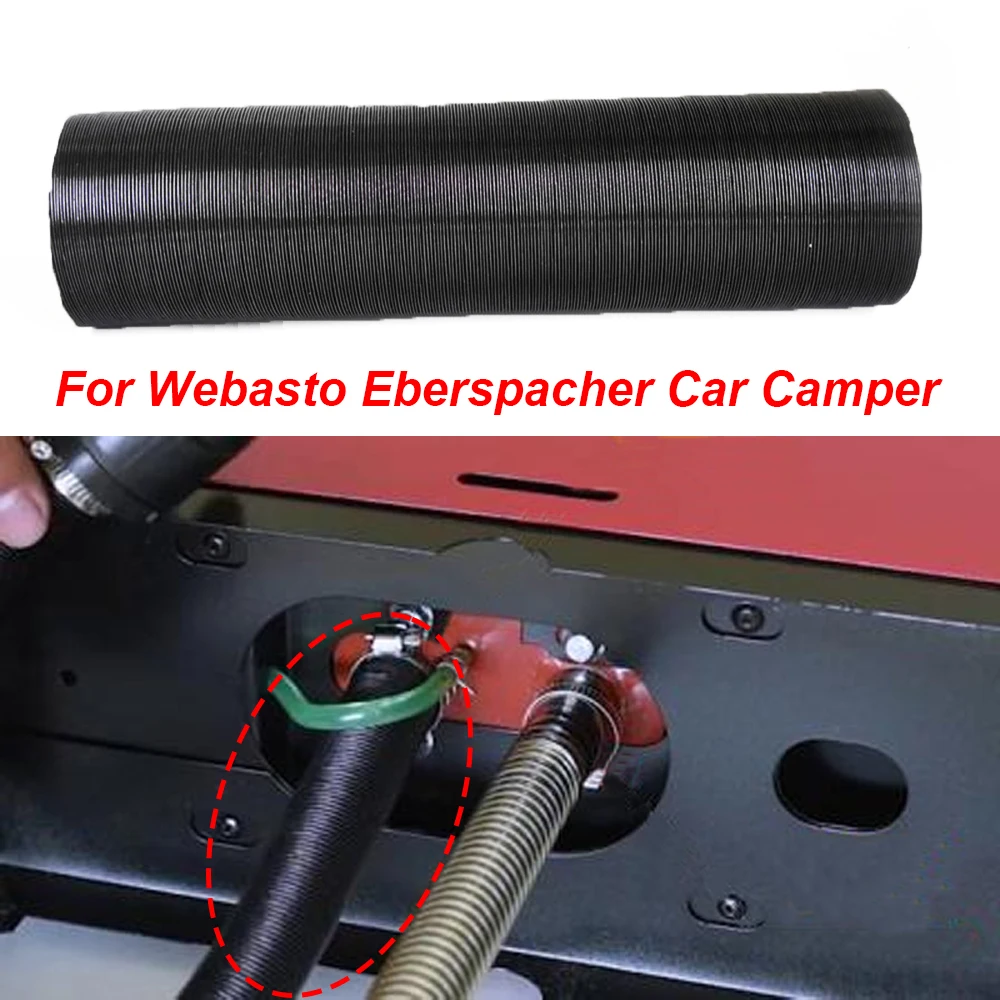 Air Diesel Parking Heater Duct Pipe Tube Hose 25mm 42mm 60mm 75mm Length For Webasto Eberspacher Extendable 100-500cm