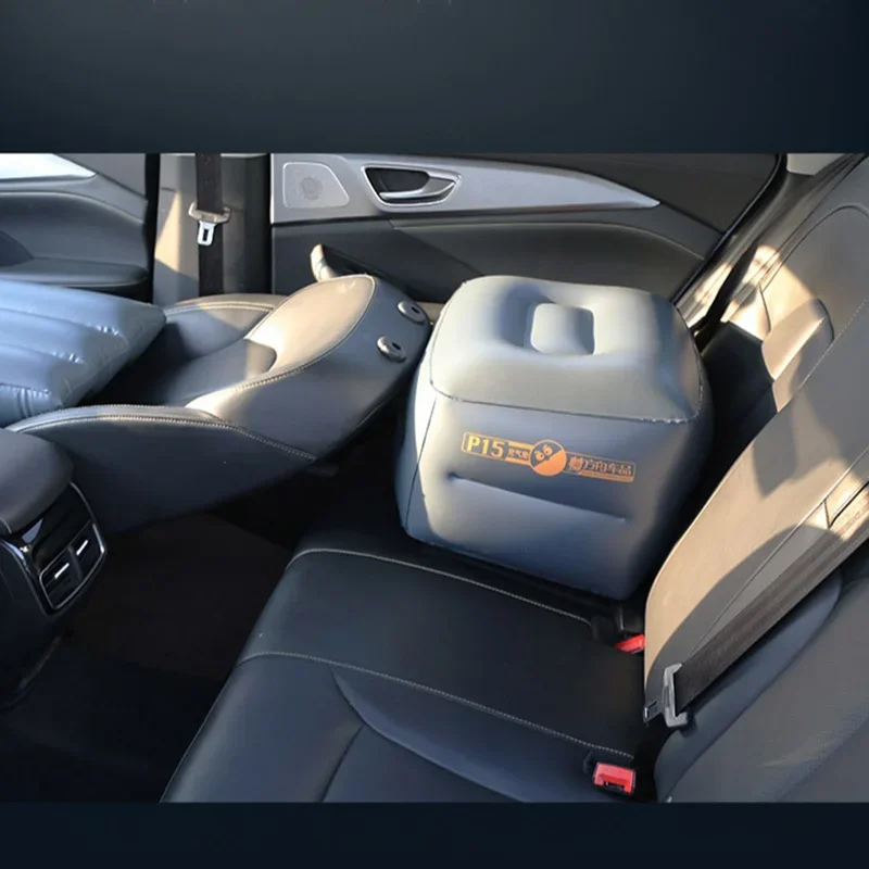 Car Travel Inflatable Mattress Interior Accessories Vehicle leveling Folding Mat Front Slope Pad Rear Seat Space Gap Mattress