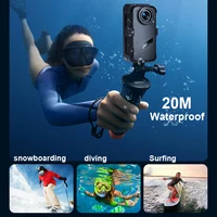 Active Action Camera Mini Camera 4K Ultra 48MP Waterproof Anti-shaking WIFI Remote View Machine Outdoor Cycling Mini Camera 2