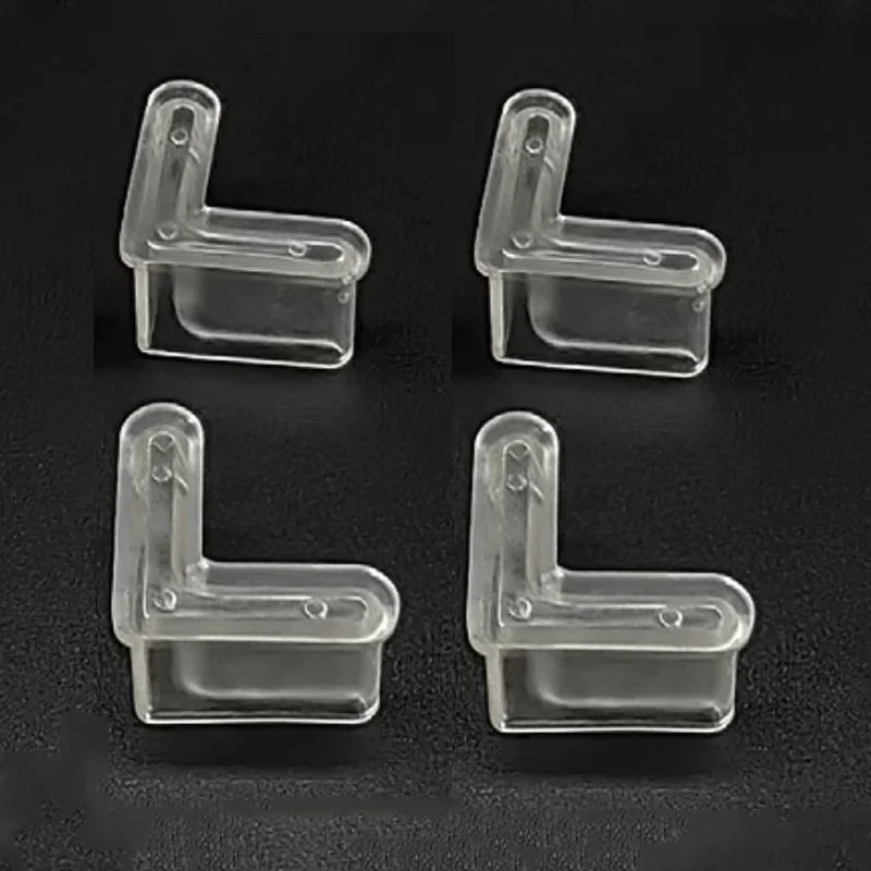 L-shaped Foot Cover Triangle Angle Iron Feet Caps Non-Slip Shelf Table Chair Furniture Feet Leg Pad Protector furniture leg pads chair leg caps chair leg protector furniture foot pads rubber furniture feet pads furniture leg caps furniture foot protector furniture feet