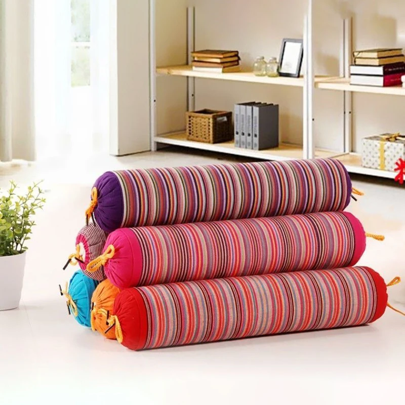 Orthopedic Buckwheat Husks Pillow 38x8cm Neck Traction Pillows