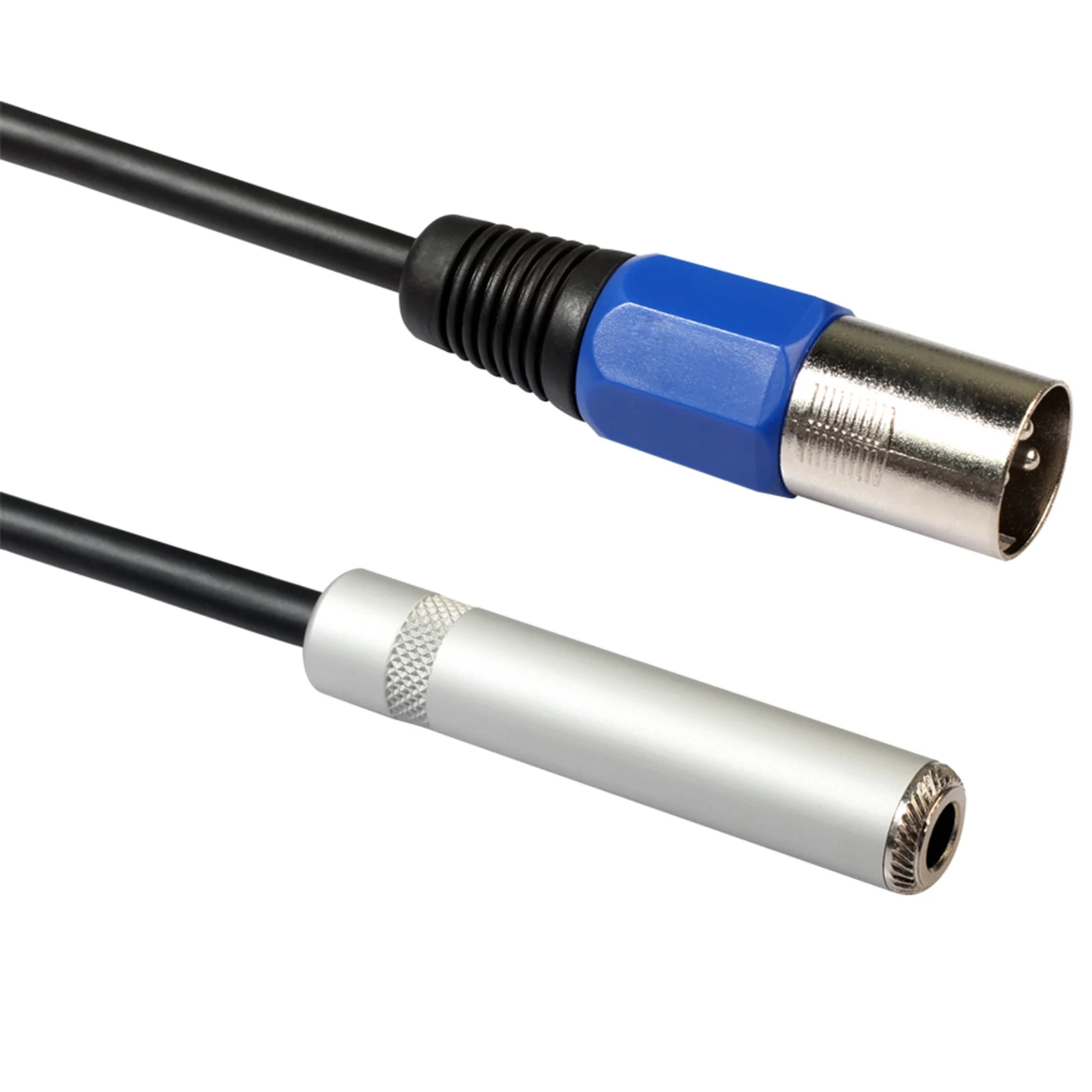 새로운 1/4 - XLR 케이블, 밸런스드 1/4인치 여성 - XLR 남성 스테레오 오디오 어댑터, 쿼터 인치 TS/TRS - XLR 남성 커넥터