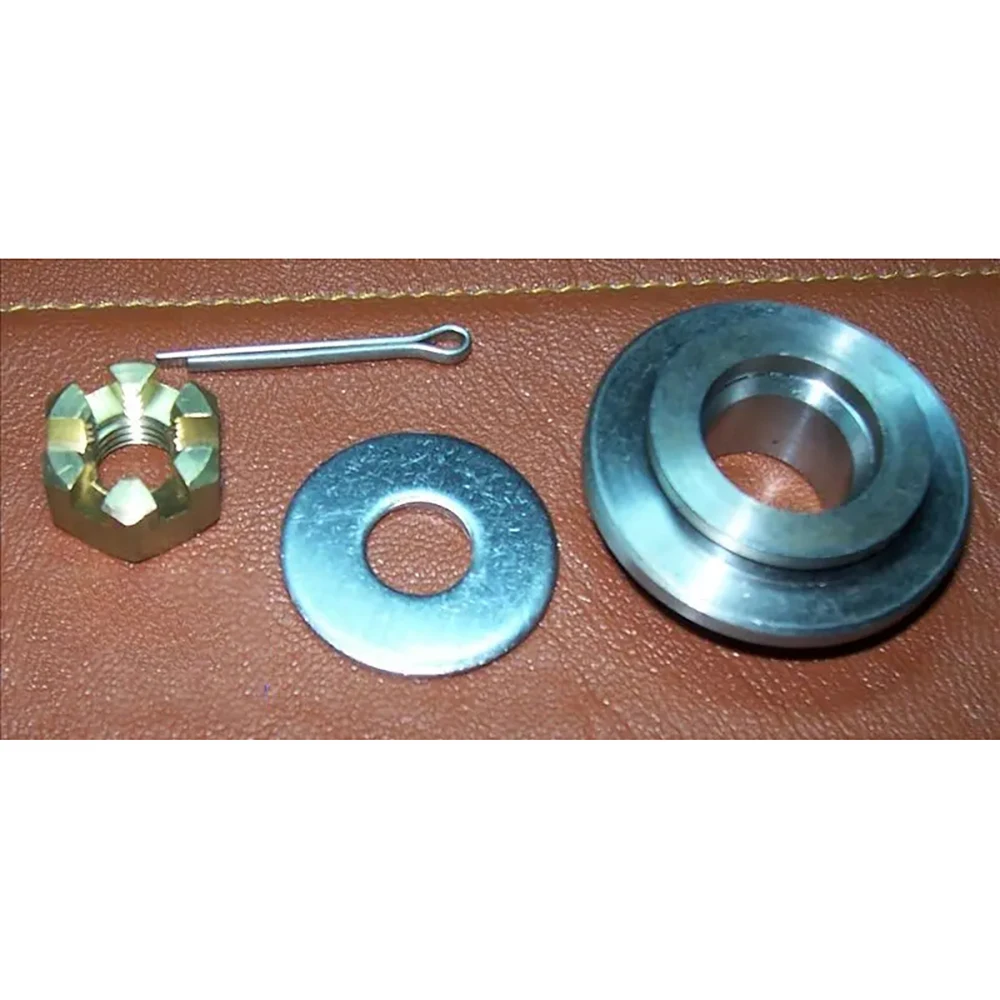 

Free shipping with parts for Yamaha Hidea Parsun outboard motor 15 -20 HP propeller shaft nut + gasket + split pin