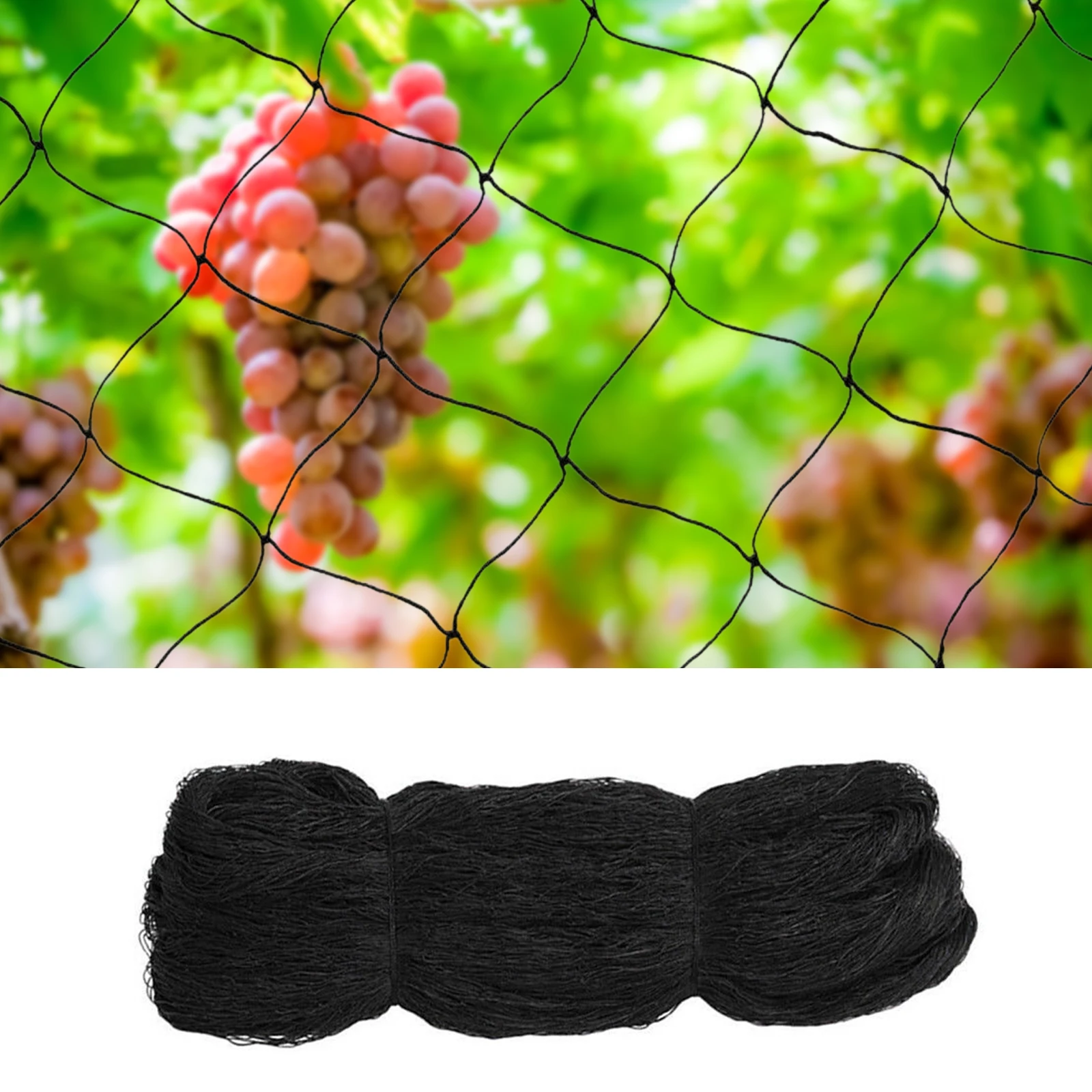 

Anti Bird Pest Rodent Netting Garden Fruit Protect Cage Crop Veg Pond Mesh50' x100'