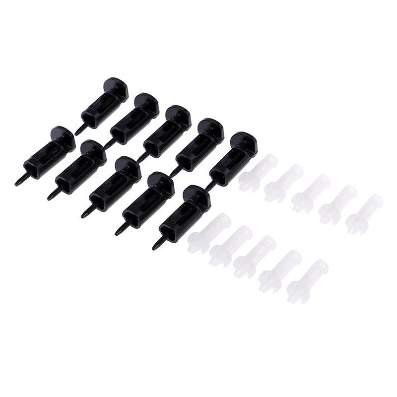 10cm Plastic Mounting Clip CPU Coolers 1155 775 CPU Heatsink Mount Pin Fan Fastener Push Screw cpu cooler mounting clip 4/10Pcs