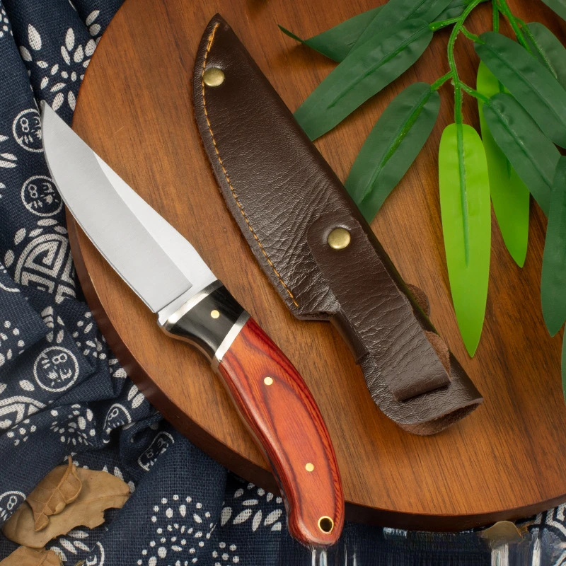

Stainless steel portable meat cutter outdoor tactical knife utility knife