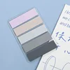 20 Sheet Stickers Transparent Fluorescent Index Tabs Flags Sticky Note Stationery Children School Office Supplies 2