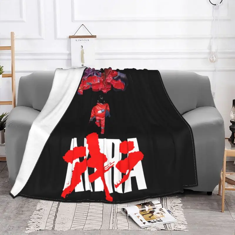 Akira,Anime Movie,Manga,1988 Blanket Velvet Raschel Sofa Cover Couch Blanket For Sofa Bedroom