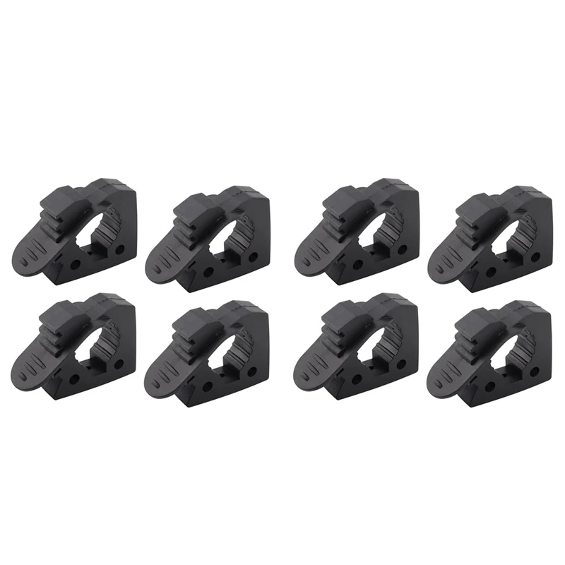 

Hi-Lift Jack Handle Keeper Shovel Holder Mount, Rubber Clamp Mount Fits 1-1/7Inch To 1-3/7Inch Diameter Tools - 8 Pack