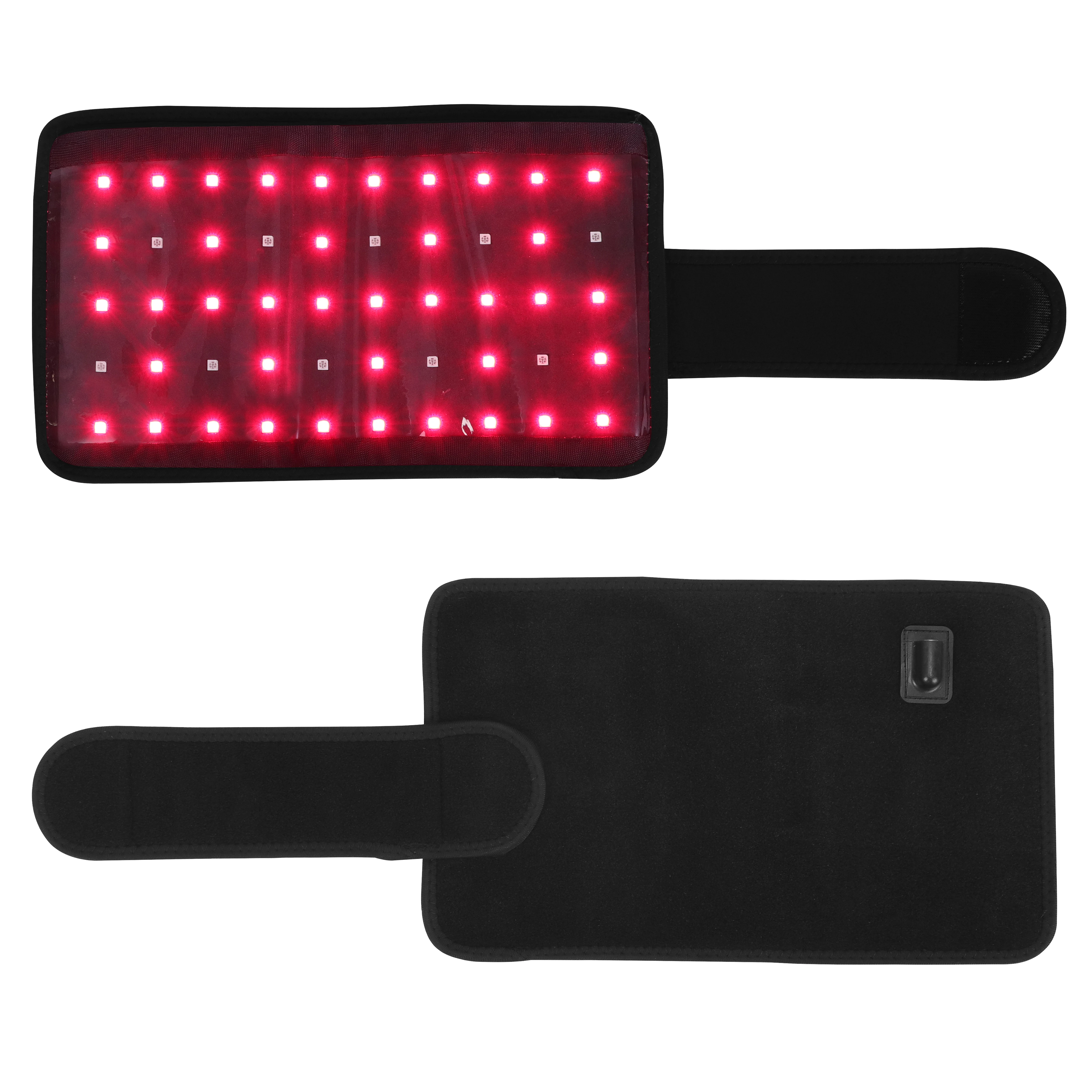 LOVTRAVEL 635nm 850nm LED Near Infrared Light Therapy Pad Red Light