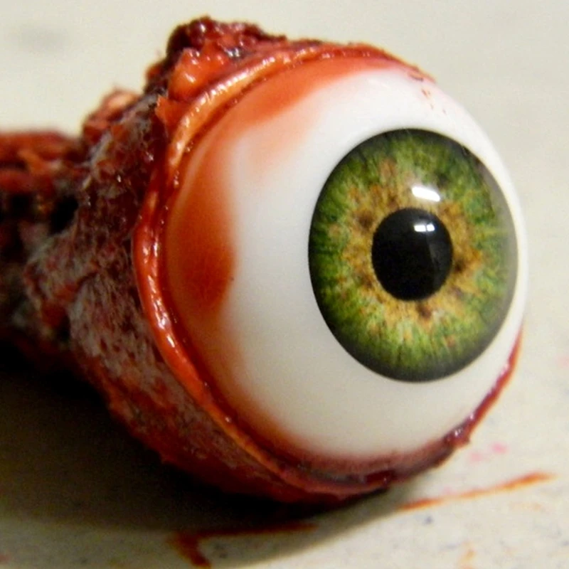 64 Pezzi 0,87 Pollici Occhi di Halloween Occhi Realistici Spaventosi Puntelli di Plastica per Bulbi Oculari Oggetti di Scena per Occhi Bambola con Maschera Orrore per Trick or Treat