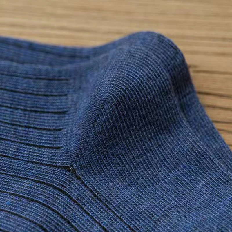 5 Pair Men's Striped Casual Breathable Socks Cotton Harajuku Retro