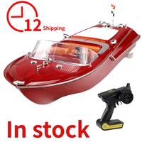 RC Speed Boat High-horsepower Electric Yacht Cruise Model Racing Boat Boy Water Classic Retro Toy Boat 1