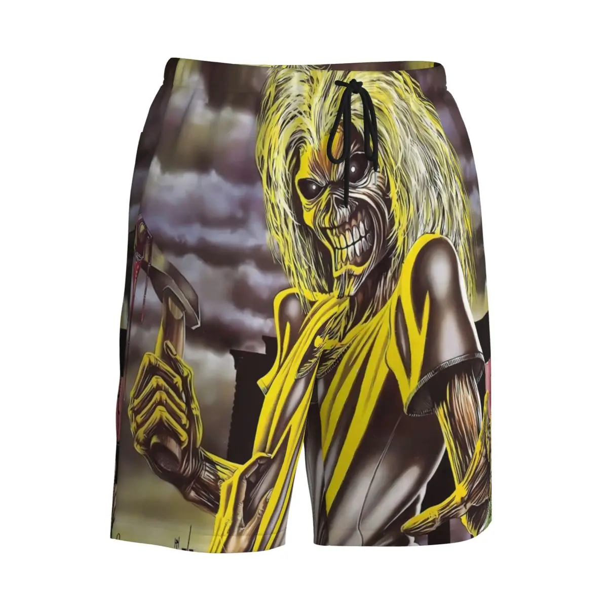 Irons Band Maidens Music Killers Board Shorts Summer Casual Board Short Pants Men's Sports Surf Quick Dry Design Beach Trunks 4