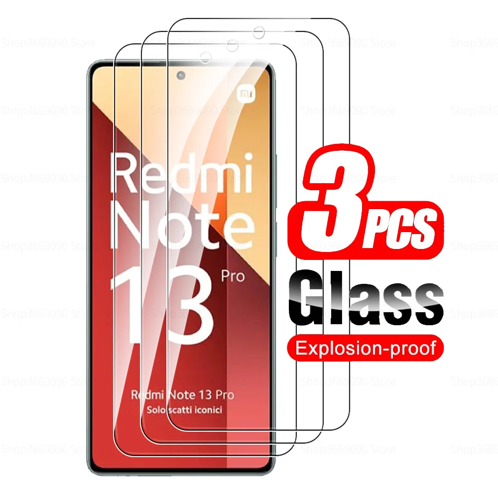 

Защитное стекло для Xiaomi Redmi Note 13 Pro, 3 шт.