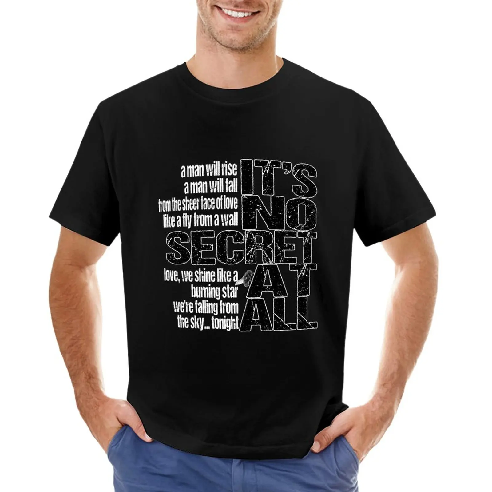 U2 The Fly Secret T-Shirt Cat Shirts Graphic T Shirts Quick Drying Shirt Mens Cotton T Shirts