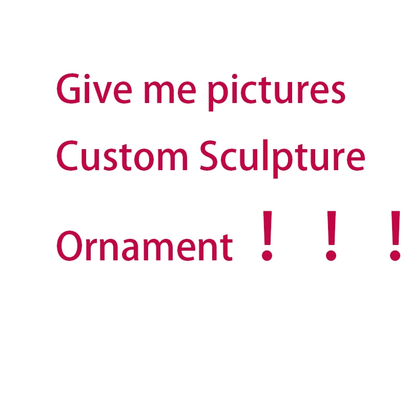 

Provide Pictures Of Customized Frp Resin Sculpture Ornaments 30cm-120cm